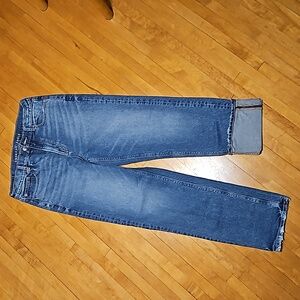 American eagle women's jeans size 10, super high rise straight